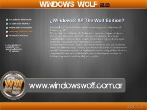 Windows xp WOLF 2.0