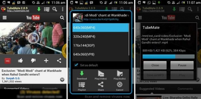 TubeMate apk Full MEGA