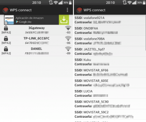 Descifrar claves wifi para Android