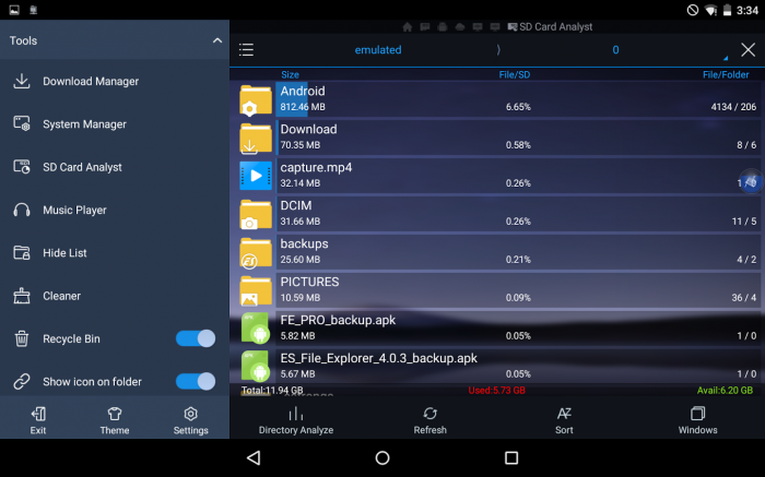 ES File Explorer Manager PRO Android