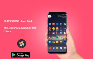 Flat X Oreo - Icon Pack apk v0.1.5(alpha) Android (MEGA)