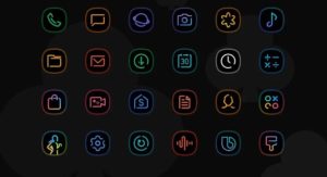 Colors UX Black - Icon Pack apk v1.0 Android (MEGA)