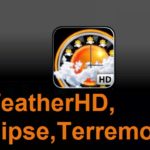 eWeatherHD, Eclipse,Terremotos por Elecont software