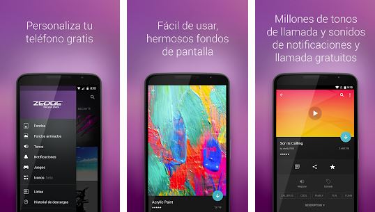 personalice su teléfono con millones de fondos y fondos en vivo en HD