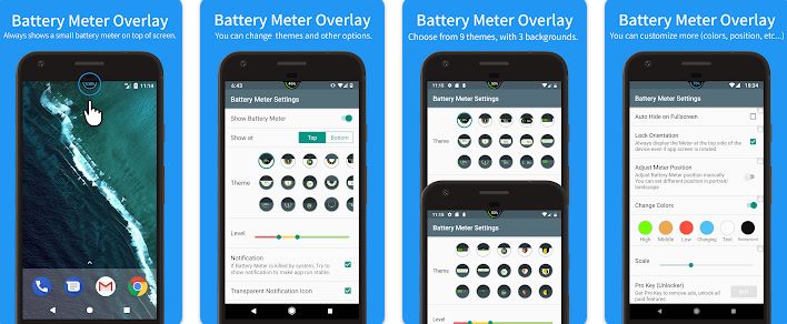Battery Meter Overlay Pro APK Full Mod (MEGA)