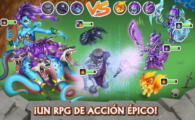 Knights & Dragons - Acción RPG Android apk v1.41.000 (MEGA)