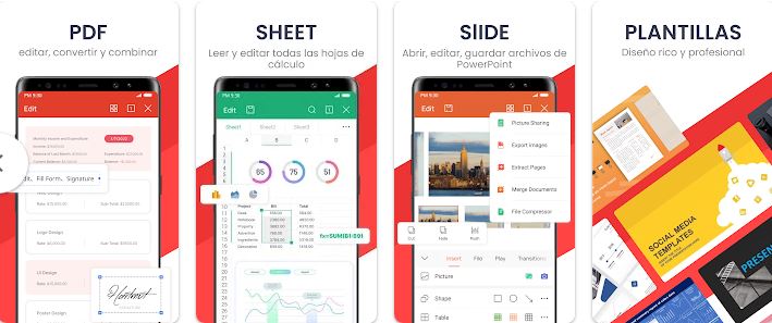PDF,Word,Sheet,PPT