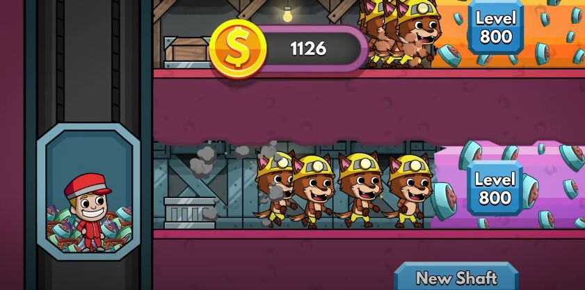 IdleMinerTycoon: Minería oro