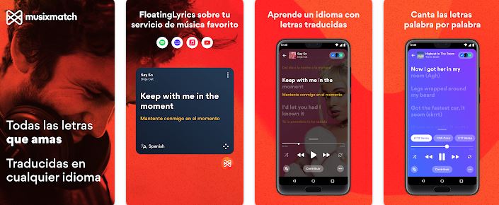 Musixmatch Music Player Letras Premium apk MEGA