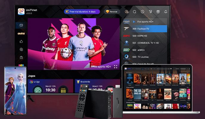 UniTV net Brasil streaming App