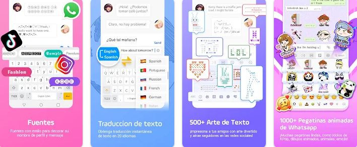 Teclado Emoji Facemoji & Fonts apk