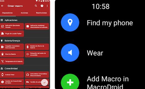 Macro Droid App