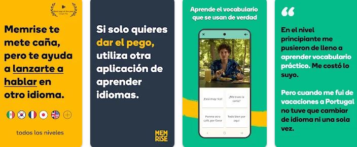 Memrise: Habla idiomas