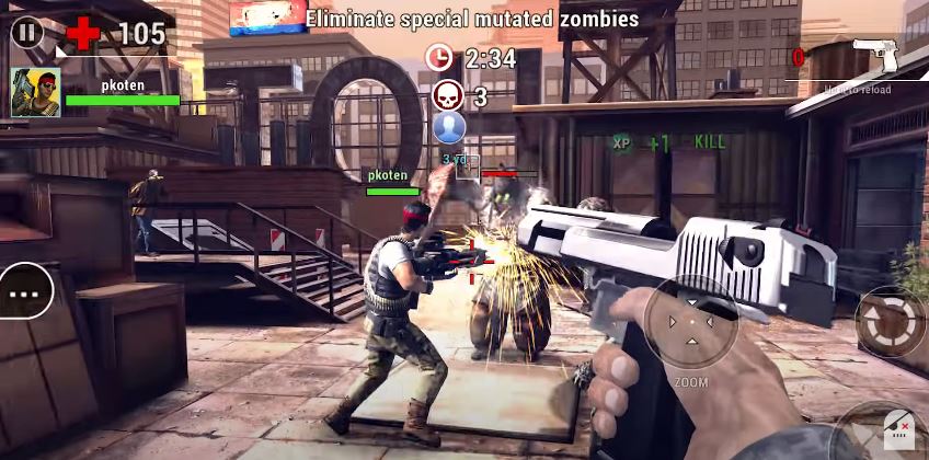 UN KILLED Zombie Supervivencia