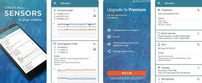 Sensores Multiherramienta apk